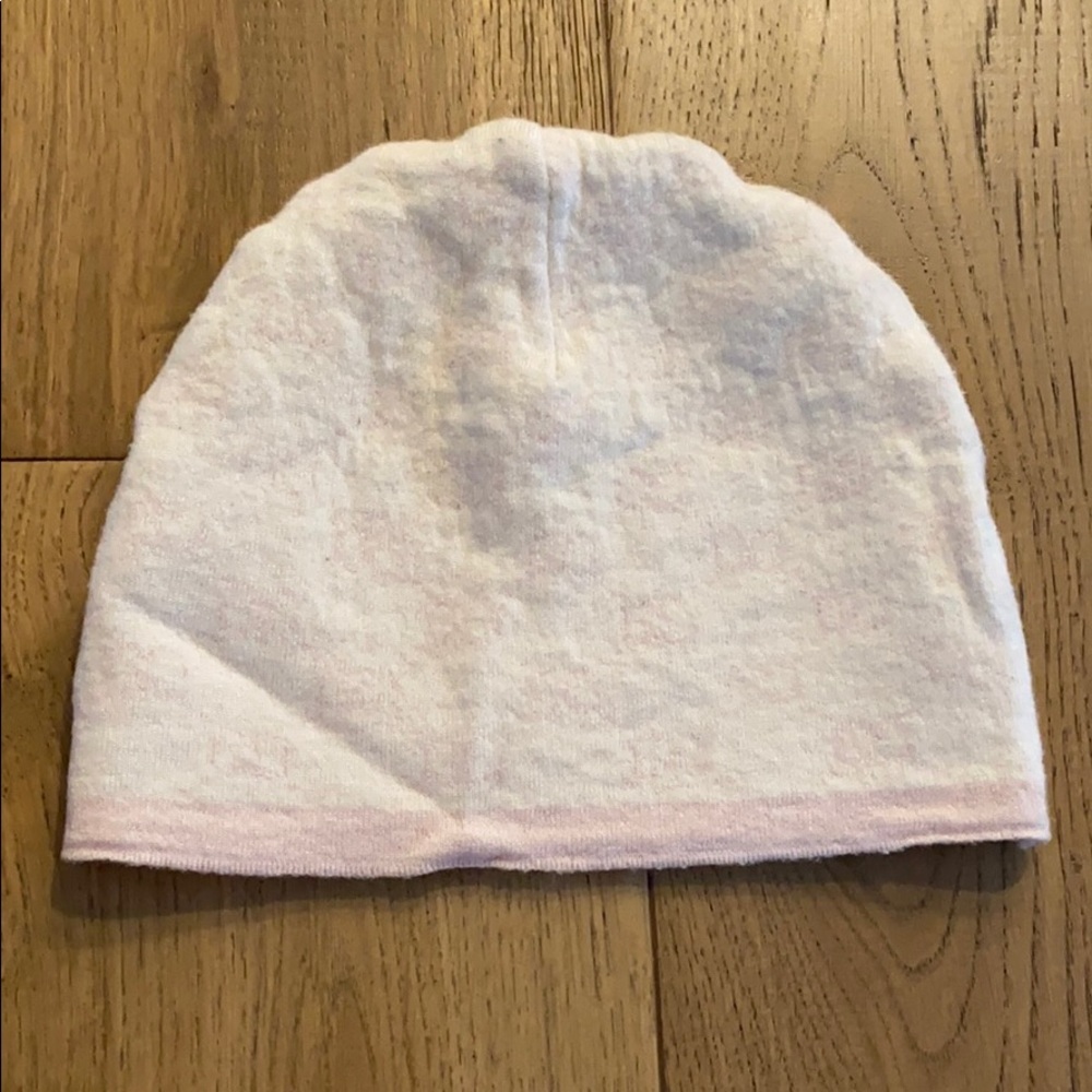 Authentic Gucci knit girls hat- pink -12/24 months